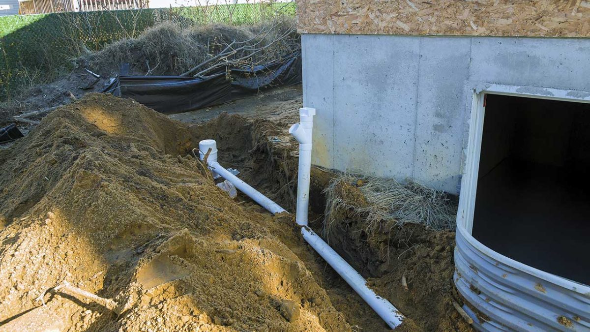 what is san antonio french drain installation services
