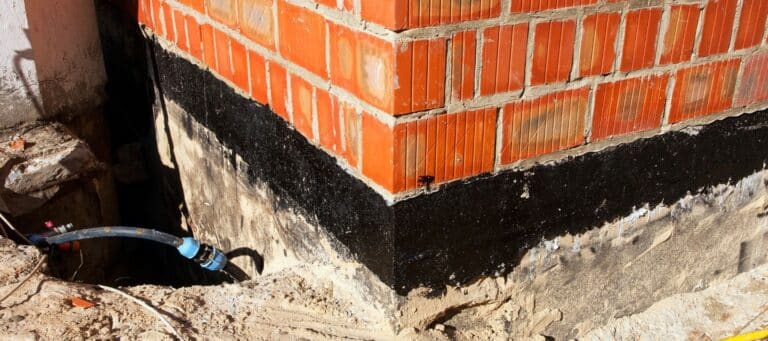 foundation repair in progress from austin