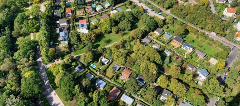 mckinney texas neighborhood aerial