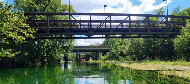 san marcos bridge over the river