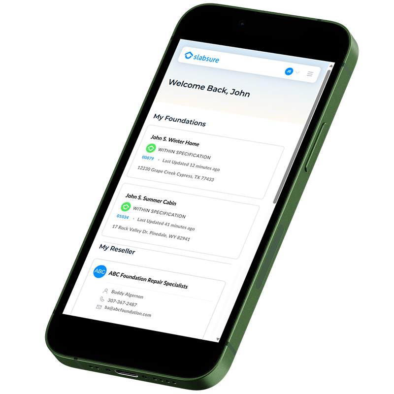 Smart Foundation Monitoring by Slabsure